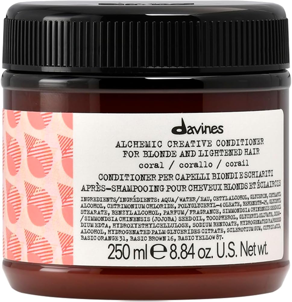 Davines Alchemic Creative Conditioner - # Coral (For Blonde and Lightened Hair) 250ml/8.84oz