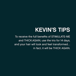 KEVIN.MURPHY THICK.AGAIN Hair Thickening Spray - For Mens Fine or Thinning Hair/Breakage Control - Volumising, Sulphate-Free, Heat Protectant Treatment with Nettle Extract & Oleanolic Acid - 100 mL