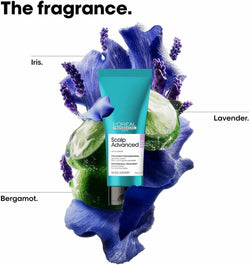 L’Oréal Professionnel Scalp Advanced Anti-Discomfort Treatment | Salon Grade Treatment For Sensitive Scalps | Enriched with Niacinamide | 200 ml