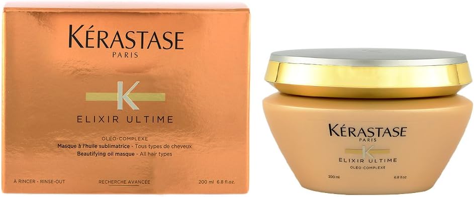 Elixir Ultime Beautifying Oil Masque by Kerastase for Unisex - 6.8 oz Masque