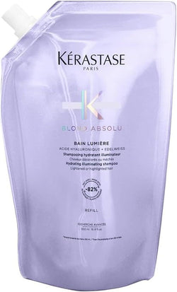 Kérastase Blond Absolu Lumiere Refill Shampoo – Professional Hair Care for Shine, Repair & Smoothness 500ml