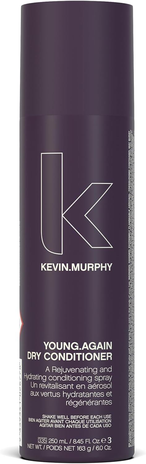 KEVIN.MURPHY YOUNG.AGAIN Dry Conditioner Spray - For Dry & Coloured Hair - Moisturising, Softening Leave In Hair Detangler, Sulphate Free Hair Conditioner with Immortelle & Babassu Oil - 100 mL