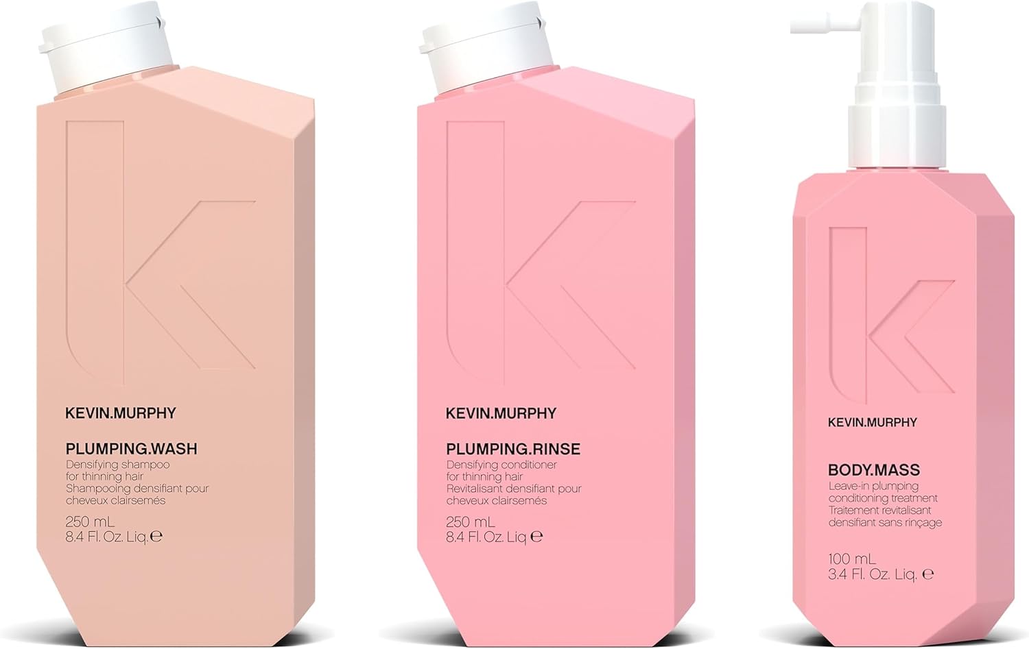 KEVIN.MURPHY PLUMPING Trio - Wash, Rinse & Body Mass
