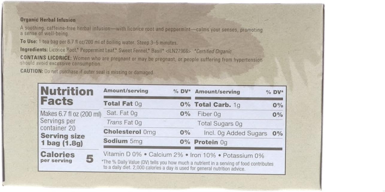 Aveda Comforting Tea Bags, 20 Count