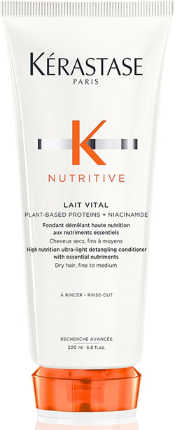 Kérastase Nutritive Lait Vital Conditioner – Professional Hair Care for Shine, Repair & Smoothness 200ml