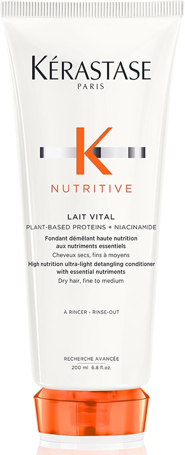 Kérastase Nutritive Lait Vital Conditioner – Professional Hair Care for Shine, Repair & Smoothness 200ml