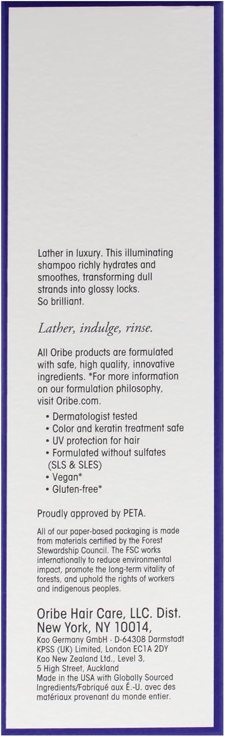 Supershine Hydrating Shampoo by Oribe for Women - 8.5 oz Shampoo