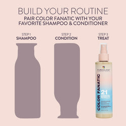 Pureology Color Fanatic Leave-in Conditioner | Hair Treatment and Detangler Spray | Smooths Frizz and Protects Hair Color From Fading | Heat Protectant | Vegan | 200ml