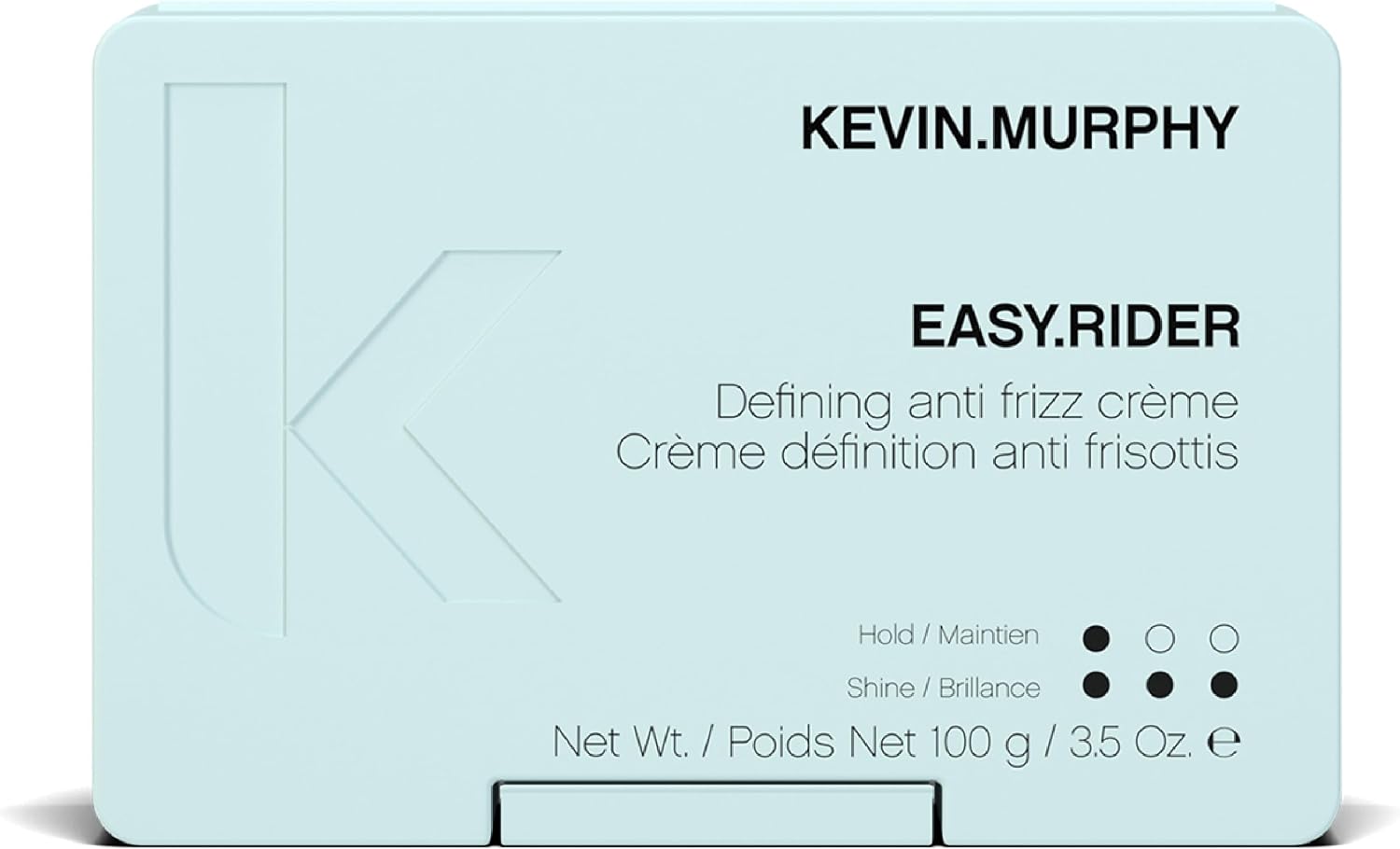 KEVIN.MURPHY EASY.RIDER Hair Styling Cream - For All Hair Types - Anti-Frizz & Curl Defining with Antioxidants, Green Tea & Geranium Oil - 100g