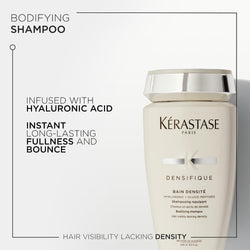Kérastase Densifique Densite Shampoo – Professional Hair Care for Shine, Repair & Smoothness 250ml