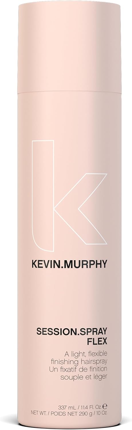 KEVIN.MURPHY SESSION.SPRAY FLEX Flexible Hair Styling Spray - For All Hair Types/Humidity Resistant - Lightweight Hold Hair Care with Botanical Elasticity Blend - 337 mL