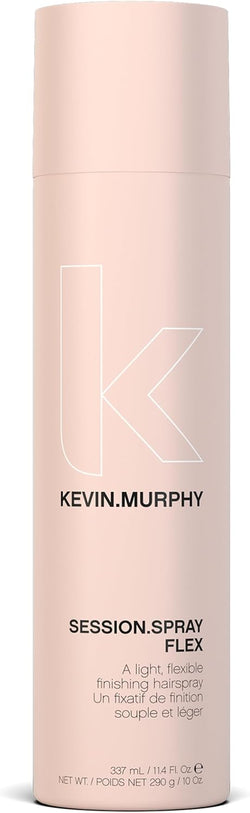 KEVIN.MURPHY SESSION.SPRAY FLEX Flexible Hair Styling Spray - For All Hair Types/Humidity Resistant - Lightweight Hold Hair Care with Botanical Elasticity Blend - 337 mL