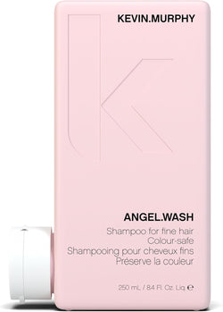 KEVIN.MURPHY ANGEL.WASH Volumising Shampoo - For Fine, Damaged & Colour-Treated Hair - Sulphate-Free, Antioxidant Formula with Green Tea & Oat Protein, 250mL