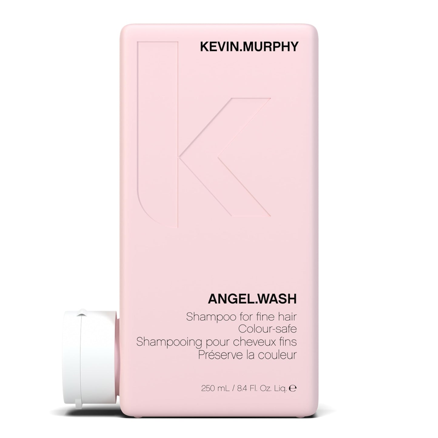 KEVIN.MURPHY BLONDE.ANGEL.WASH Sulphate-Free, Purple Shampoo - For Blonde & Grey Hair - Colour Enhancing & Brass Neutralising Hair Care with Lavender & Murumuru Butter - 250mL