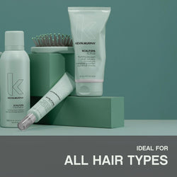 KEVIN.MURPHY SCALP.SPA SCRUB Pre-Wash Scrub Exfoliator - For All Hair Types & Dry Scalp - Sulphate Free, Clarifying Scalp Cleanser With Perlite & Micellar Water - 180 mL