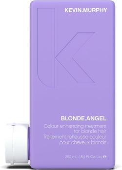 KEVIN.MURPHY BLONDE.ANGEL Toning Hair Conditioner - For Bleached, Brassy. Highlighted & Grey Hair - Purple, Colour-Safe & Moisturising Conditioner with Sunflower Seed & Brazil Nut Oils - 250 mL