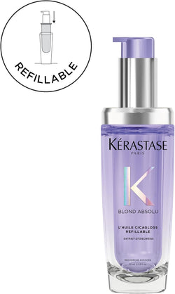 Kérastase Blond Absolu Oil – Professional Hair Care for Shine, Repair & Smoothness 75ml