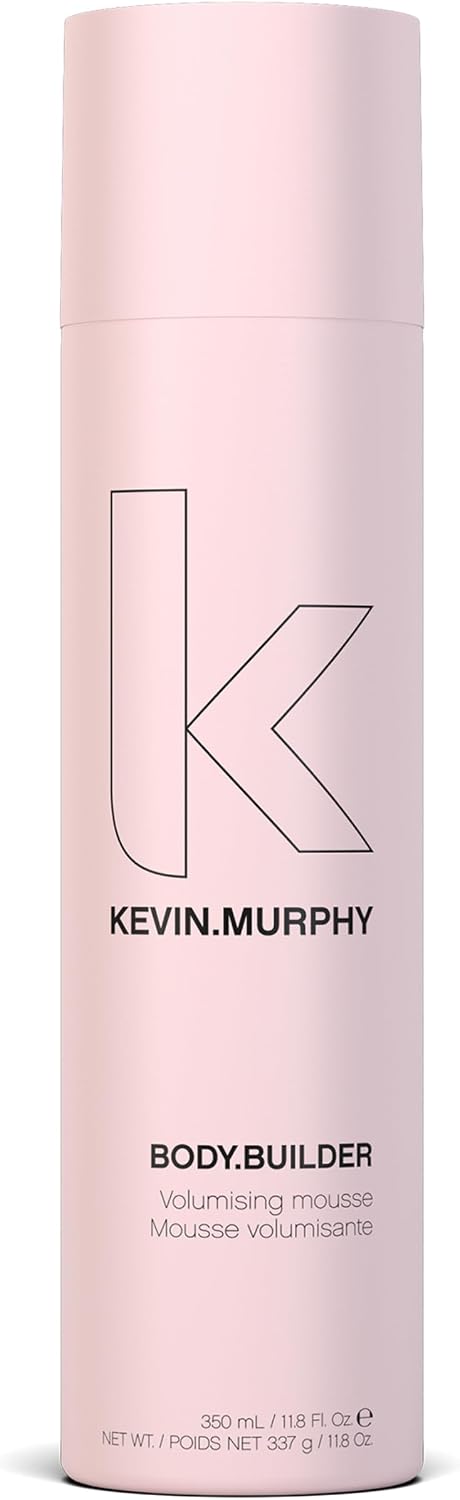 KEVIN.MURPHY BODY.BUILDER Volumising Hair Mousse - For All/Fine, Flat Hair - Lightweight, Sulphate-Free & Thickening Styling Foam with Tangerine Oil for Body & Shine - 350mL