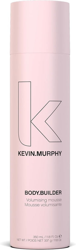 KEVIN.MURPHY BODY.BUILDER Volumising Hair Mousse - For All/Fine, Flat Hair - Lightweight, Sulphate-Free & Thickening Styling Foam with Tangerine Oil for Body & Shine - 350mL