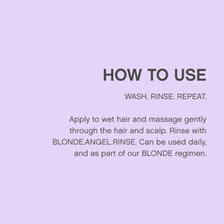 KEVIN.MURPHY BLONDE.ANGEL.WASH Sulphate-Free, Purple Shampoo - For Blonde & Grey Hair - Colour Enhancing & Brass Neutralising Hair Care with Lavender & Murumuru Butter - 250mL