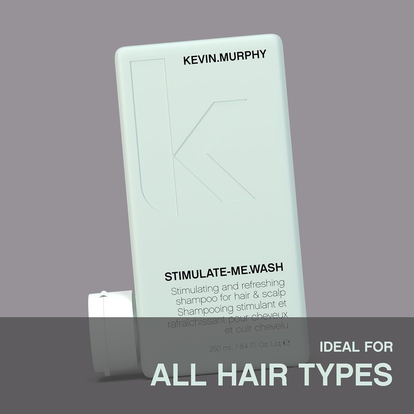 KEVIN.MURPHY STIMULATE-ME.WASH Thickening Clarifying Shampoo - For Thinning or Weak Hair & Scalp Cleansing - Sulphate-Free Formula With Camphor, Bergamot & Black Pepper - 250 mL