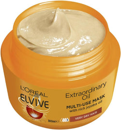 L'Oréal Paris, Elvive Extraordinary Oil, Jojoba Oil Immersion Mask, 300 ml