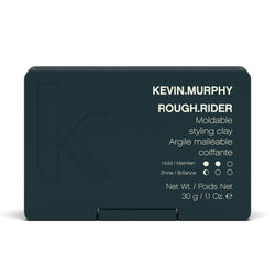 KEVIN.MURPHY ROUGH.RIDER Hair Clay Styling - For All Hair Types/Strong Hold Hair Paste - Sulphate Free Matte Finish Hair Styling with Bamboo & Soybean Extracts - 100 mL