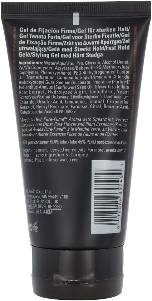 Aveda Men Pure-Formance Firm Hold Gel For Men, 150 ml