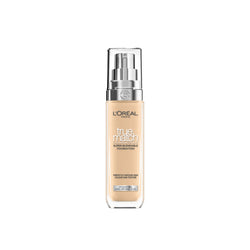 L'Oréal Paris Foundation for Face, Skincare Infused with Hyaluronic Acid, True Match Hydrating Liquid Foundation for All Skin Tones, 3N Creamy Beige, 30ml