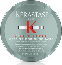Kérastase Genesis Homme Thickening Clay – Professional Hair Care for Shine, Repair & Smoothness 75ml