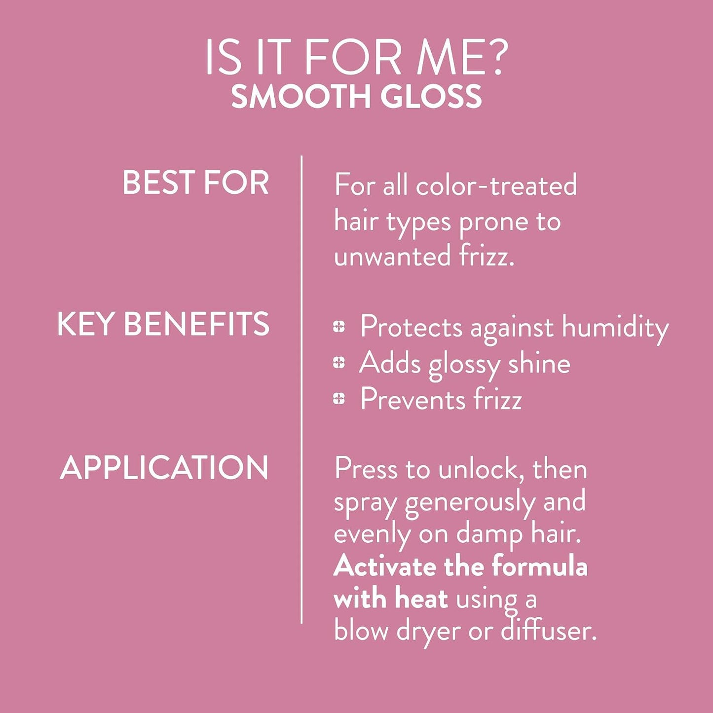 Pureology Smooth Gloss Silkmorphose Spray for Frizzy Hair 230 ml​