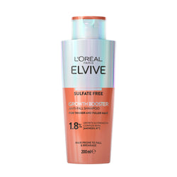 L'Oréal Paris Elvive Growth Booster Ani-Fall Conditioner 150 ml, with 5% Growth & Strength Complex, Visibly Thicker & Stronger Hair, for All Hair Types Prone to Hair Fall & Breakage