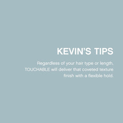 KEVIN.MURPHY TOUCHABLE Finishing Hair Spray Wax - For All Hair Types/Texture & Hold - Lightweight Hair Styling Spray With Hibiscus, Milk Thistle, Sea Lavender & Carrot Seed Oil - 250 mL