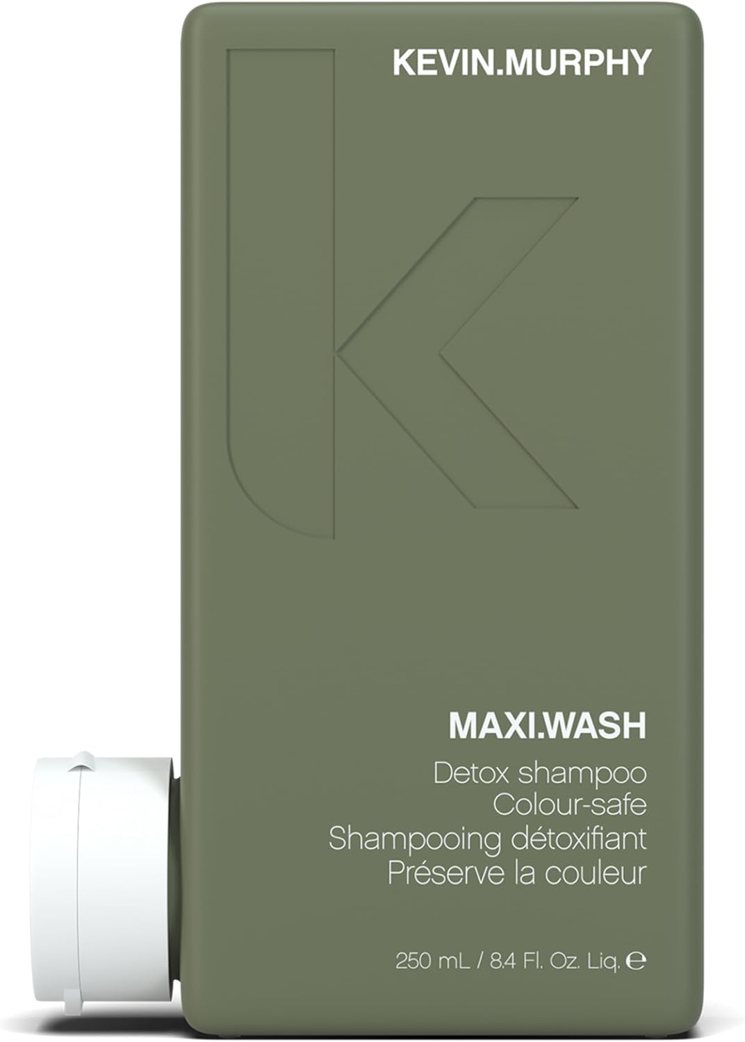 KEVIN.MURPHY MAXI.WASH Sulphate-Free, Clarifying Shampoo - For All Hair Types/Oily Scalp - Detox, Scalp Cleansing Shampoo with Rosemary, Grapefruit & Tea Tree Oil - 250 mL