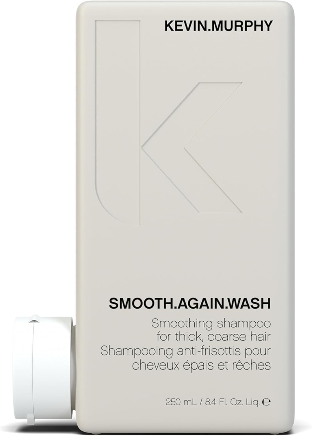 KEVIN.MURPHY SMOOTH.AGAIN.WASH Frizz Control Shampoo - For Thick, Coarse & Unruly Hair - Moisturising Sulphate Free Shampoo with Monoi Oil & Murumuru Butter - 250 mL
