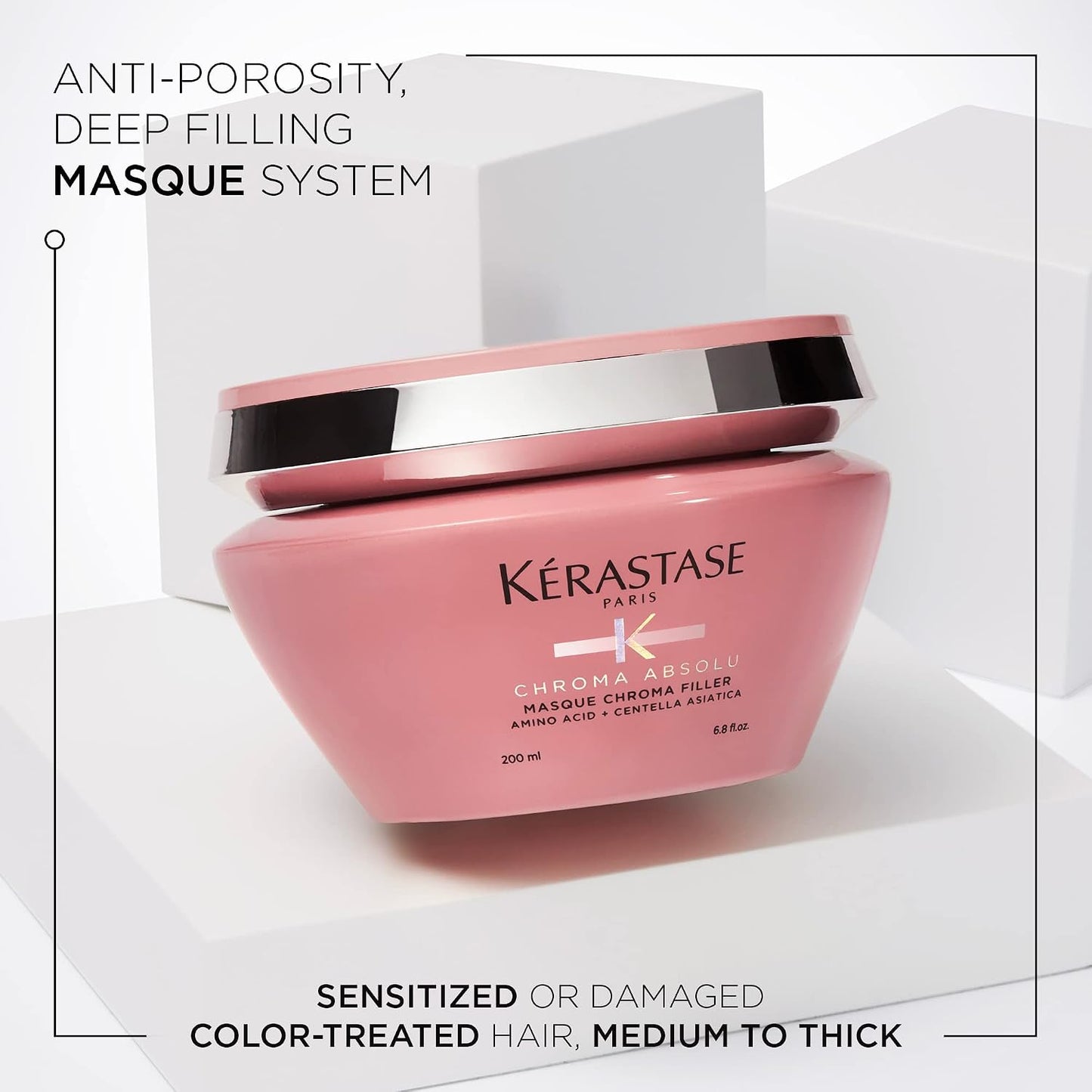 Kérastase Chroma Absolu Hair Mask – Professional Hair Care for Shine, Repair & Smoothness 200ml