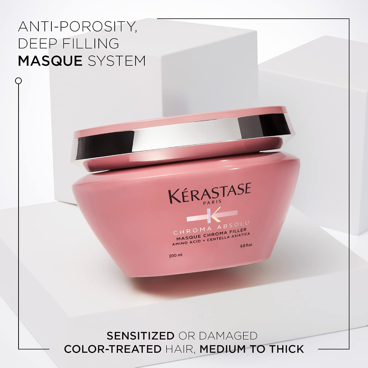 Kérastase Chroma Absolu Hair Mask – Professional Hair Care for Shine, Repair & Smoothness 200ml