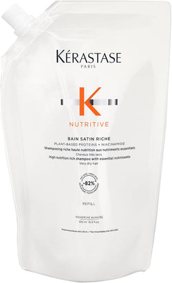Kérastase Nutritive Riche Refill Shampoo – Professional Hair Care for Shine, Repair & Smoothness 500ml