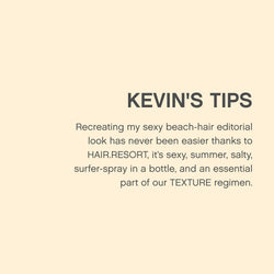 KEVIN.MURPHY HAIR.RESORT.SPRAY Beach Waves Texturising Hair Spray - For Fine & Long Hair - Sulphate-Free, Lightweight & Volumising Styling Spray with Hydrolysed Silk, Wheat Amino Acids & Citrus Oils - 150 mL