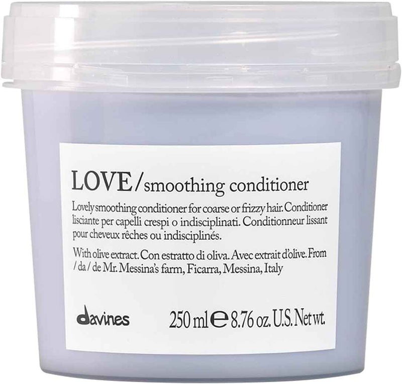 Davines Love smoothing conditioner for coarse or frizzy hair, 250 ml, smoothing conditioner for frizzy hair, New Formula 2022