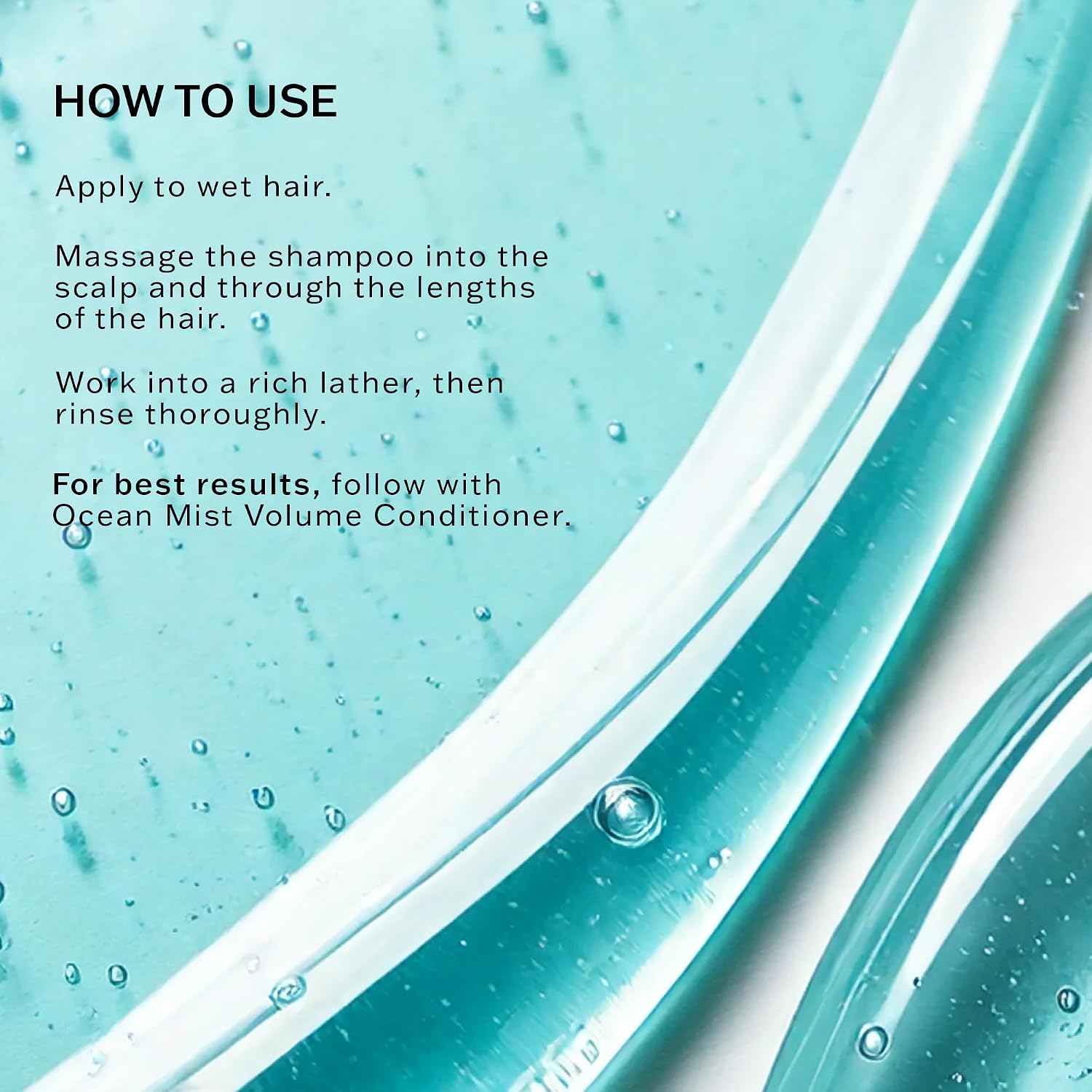 Ocean Mist Volume Shampoo by Sachajuan for Unisex - 33.5 oz Shampoo