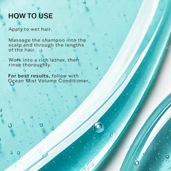 Ocean Mist Volume Shampoo by Sachajuan for Unisex - 33.5 oz Shampoo