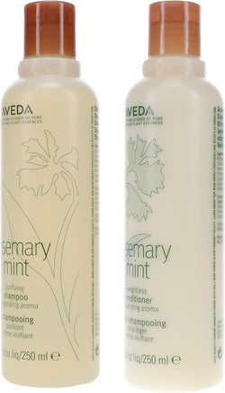 Aveda Rosemary Mint Shampoo Conditioner 8.5 Duo New 2019 Packaging