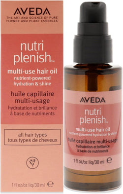 Aveda Nutriplenish Multi-Use Hair Oil by Aveda for Men - 1 oz Oil