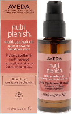 Aveda Nutriplenish Multi-Use Hair Oil by Aveda for Men - 1 oz Oil