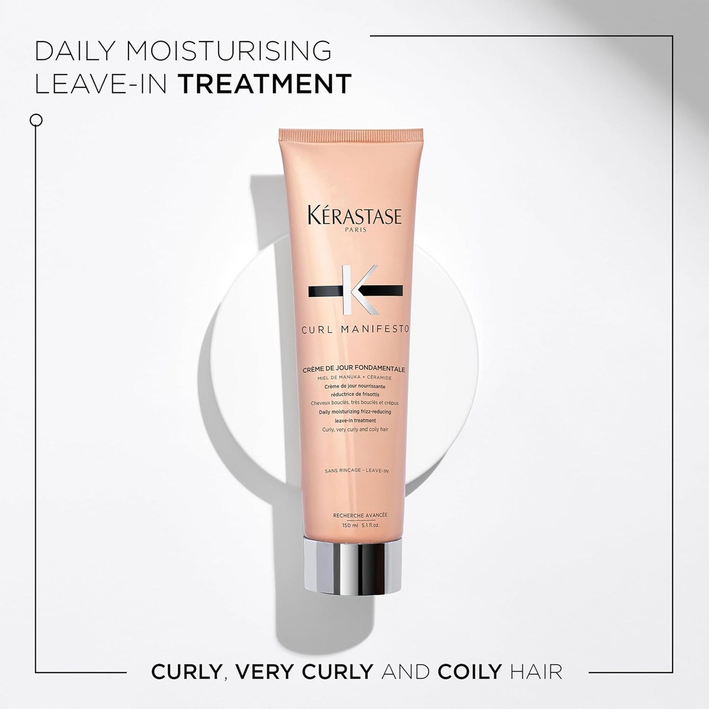Kérastase Curl Manifesto Curl Cream 150Ml – Professional Hair Care for Shine, Repair & Smoothness