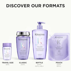 Kérastase Blond Absolu Lumiere Shampoo – Professional Hair Care for Shine, Repair & Smoothness 500ml