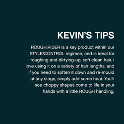 KEVIN.MURPHY ROUGH.RIDER Hair Clay Styling - For All Hair Types/Strong Hold Hair Paste - Sulphate Free Matte Finish Hair Styling with Bamboo & Soybean Extracts - 100 mL
