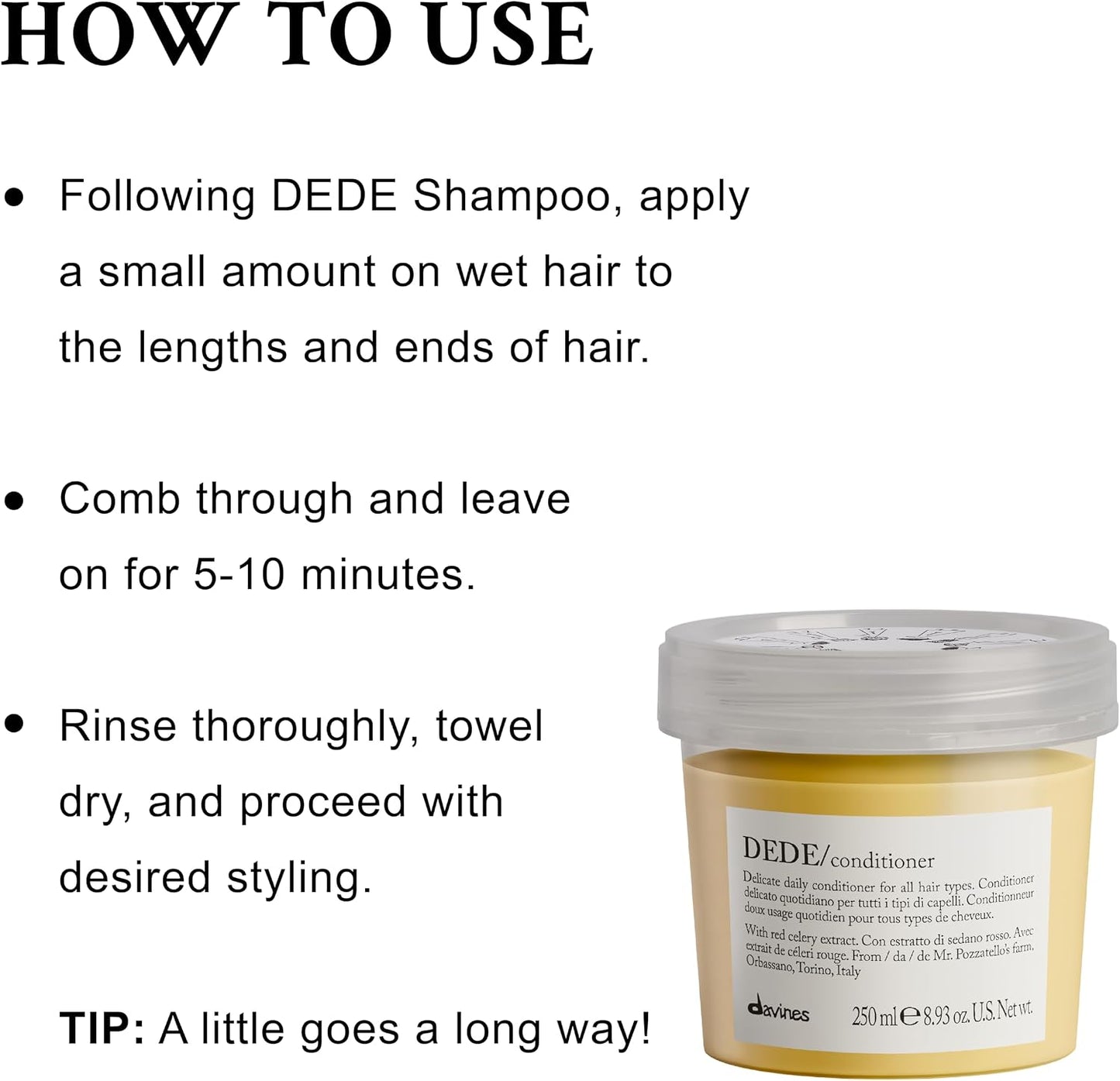 Davines Dede Conditioner, 250 ml