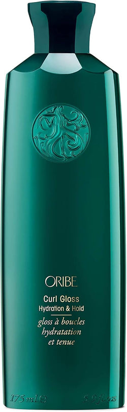 Oribe Curl Gloss Hydration & Hold - Lightweight Glossy Gel Defines Curls & Waves, Adds Shine & Instantly Reduces Frizz - Soft, Natural Finish - For Wavy & Curly Hair - 5.9 oz